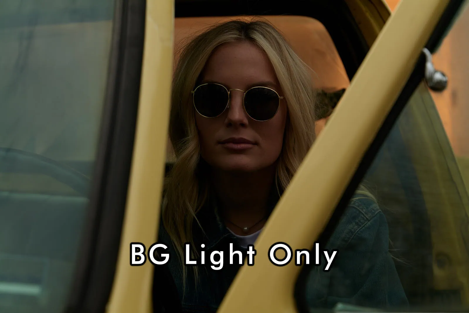 Background Light Only