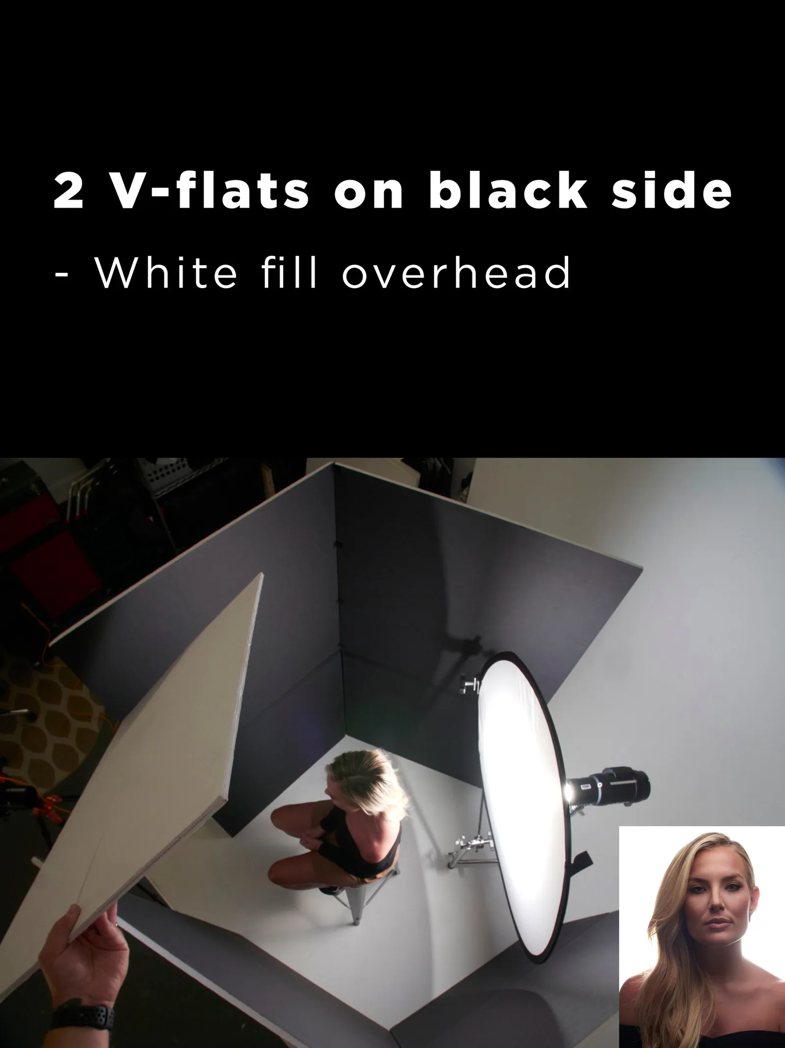Use 1 light to Create 5 Different High Key Beauty Portraits