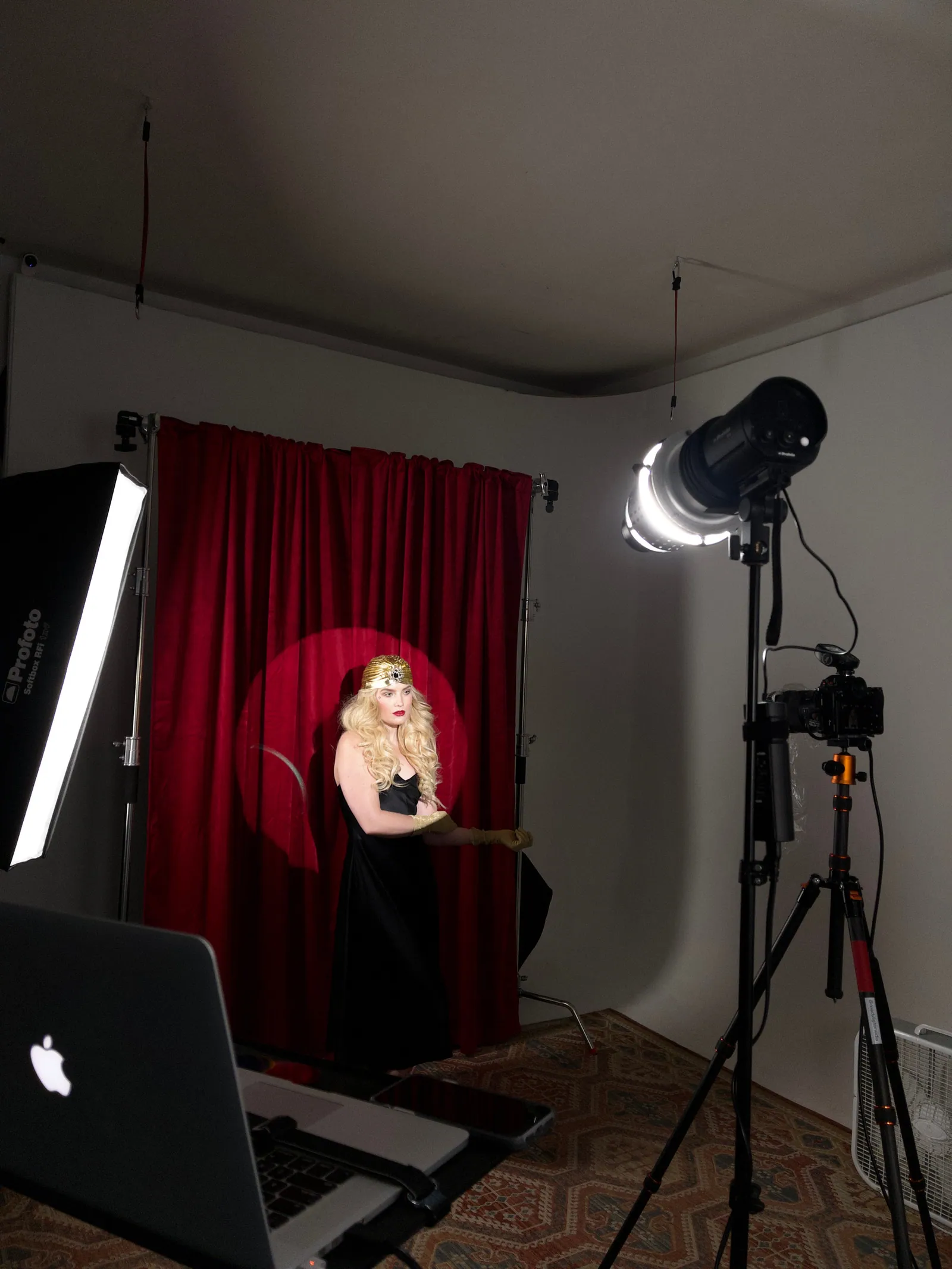 BTS image of setup