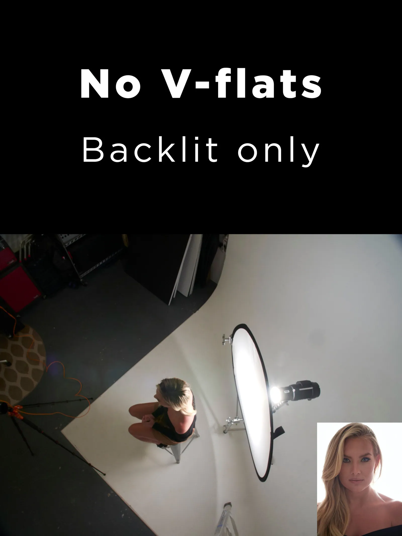 Use 1 light to Create 5 Different High Key Beauty Portraits