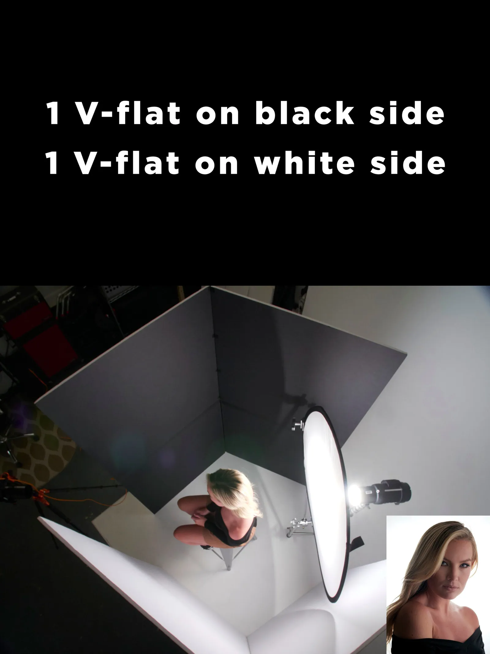 Use 1 light to Create 5 Different High Key Beauty Portraits