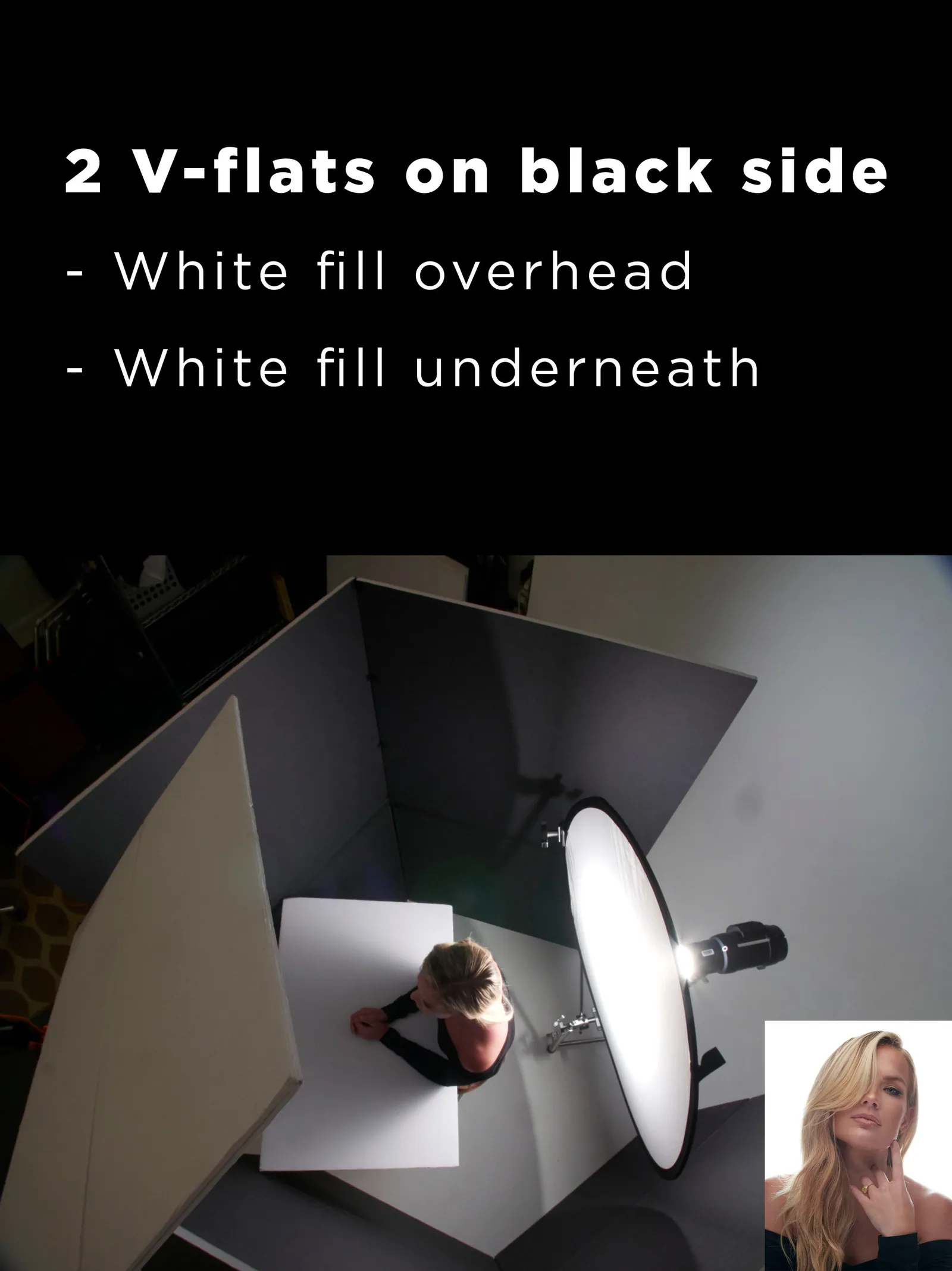 Use 1 light to Create 5 Different High Key Beauty Portraits